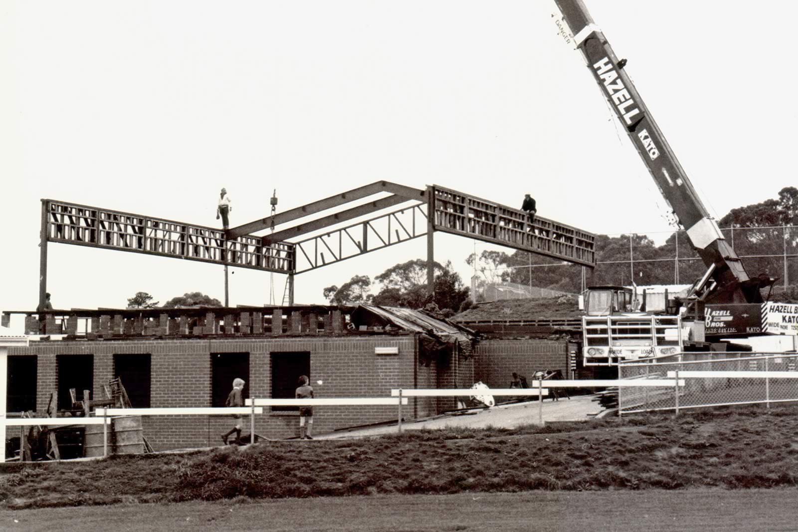 1980 construction of the Middle School